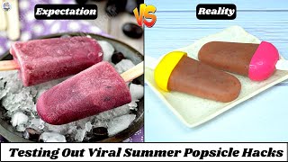 Testing Out Viral Food Hacks  Testing Instagram Popsicle Hacks  Testing Hacks Sent By Subscribers [upl. by Tolecnal83]