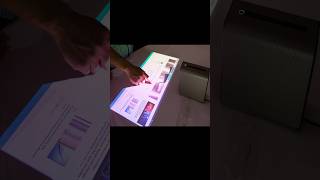 Turns Any Surface Into A Touchscreen  Sony Xperia Touch Projector shorts [upl. by Sutherland482]