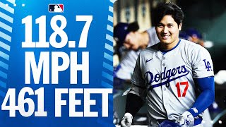 OH MY Shohei Ohtani CLOBBERED this baseball 1187 MPH  大谷翔平ハイライト [upl. by Colene]