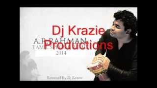 Dj Krazie  AR Rahman Special Tamil Remix [upl. by Aenyl]