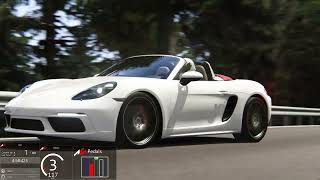 Assetto Corsa TrentoBondone Porsche 718 Boxster S PDK World Record 1151919 TV Cam [upl. by Rexana]