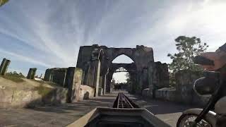 POV  Roller Coaster Harry Potter Motorbike Hagrids Universal Orlando  2024 [upl. by Ayimat743]