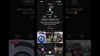 GO FOLLOW ME ON TIKTOK AND TWITCH LINK IS IN BIO MUCH LOVE🥰fypシ゚viral fypシ゚ fyp twitch [upl. by Hillhouse582]