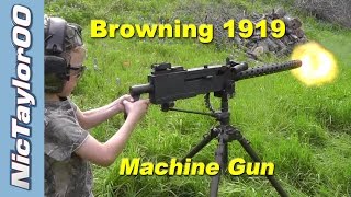 Shooting The Browning 1919 [upl. by Yraek]