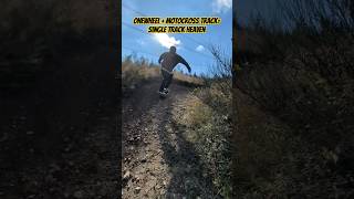 New Onewheel GTS rally edition on dirtbike track 🤙 [upl. by Awjan]