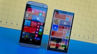 HTC One M8 for Windows vs Lumia Icon  Pocketnow [upl. by Adnilemreh934]