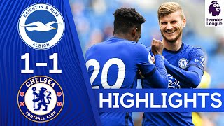 Timo Werners First Chelsea Goal  Brighton 11 Chelsea  Match Highlights amp Frank Lampard interview [upl. by Nohshan]