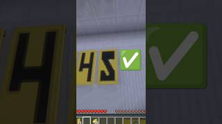 How to Make a 5 Banner Pattern in Minecraft  Quick Tutorial shorts [upl. by Asselem]