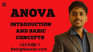 ANOVA  Analysis of Variance  Introduction and Concept in Hindi  Statistics  Gourav Manjrekar [upl. by Nylime761]