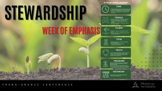 TransOrange Conference Presents  Stewardship Week of Emphasis  Pastor B Khumalo [upl. by Vena688]