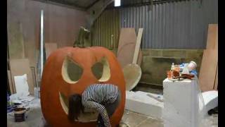 6ft Pumpkin Time lapse [upl. by Anifur]