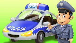 Zawód Policjant 👮🏼‍♂️Bajka edukacyjna dla dzieci 🚔 [upl. by Sadie]