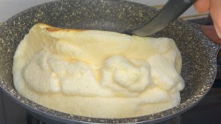 Super Fluffy Souffle Omelette Recipeeasy amp cheap breakfast [upl. by Aloisius]