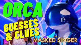 Masked Singer Orca Clues and Guesses [upl. by Ihp944]