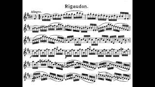 Kreisler Sicilienne and Rigaudon piano accompaniment [upl. by Niatsirt]