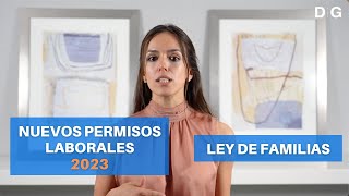 Nuevos Permisos Laborales 2023  Ley de Familias  Nuevos Permisos Retribuidos  DiG Abogados [upl. by Esinad73]