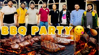 BBQ PARTY🍽️ WITH FRIENDS ON BEACH🌊 HALF MOON BEACH🌊♥️FAISAL CH VLOGS🎥 [upl. by Amando]