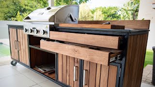 Building The ULTIMATE Outdoor Kitchen [upl. by Oelgnaed]