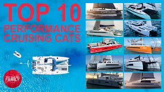 Top 10 Performance Cruising Cats 50 Foot Range 2022 Models [upl. by Suivatra]