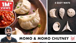 Momos Recipe  5 Ways  Spicy Momo Chutney  मोमो बनाने के आसान तरीके  Chef Sanjyot Keer [upl. by Ortiz120]