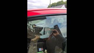 Didnt want us recording his car with no tax no insurance part 1 [upl. by Russom]