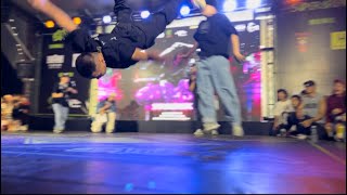 BBOY Issei VS BBoy Quake Exhibition Battle at 2023 superbreak [upl. by Yensehc355]