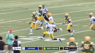 Highlights Ledyard 35 New London 0 [upl. by Hines]