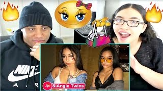 MY DAD REACTS TO SiAngie Twins Musically Compilation 2017  Best Musically Videos REACTION [upl. by Ameg]