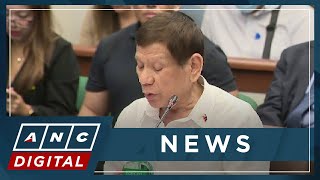 Families supporters of drug war victims dispute claims Duterte was joking in Senate probe testimony [upl. by Ycrad]