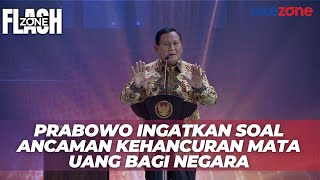 Prabowo Minta Indonesia HatiHati Kehancuran Mata Uang Bisa Runtuhkan Sebuah Negara [upl. by Honora795]