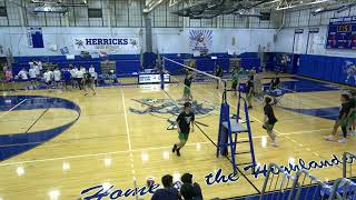 Herricks High Schools Varsity Volleyball vs Farmingdale High School 102623 [upl. by Dippold887]