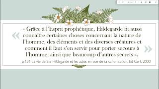 Sainte Hildegarde prophétise sur lAntichrist et lAvertissement [upl. by Vesta]