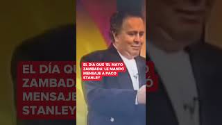 Mayo Zambada le mandó mensaje a Paco Stanley durante programa en vivo milenioshorts [upl. by Eseerehc283]