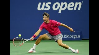 Marin Cilic vs Dominic Thiem  US Open 2020 Round 3 [upl. by Ytsirt]