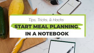 Use Your Notebook As A Meal Planner  Rocketbook Tips amp Tricks [upl. by Gautier]