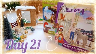 Schleich Farm amp Horse Club Advent Calendar Unboxing  Day 21  Schleich 2020  Schleich Christmas [upl. by Namrehs]