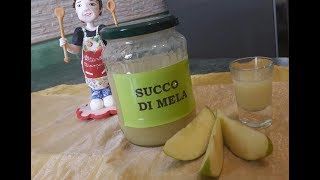 SUCCO DI MELA FATTO IN CASA  una delizia per grandi e piccini [upl. by Noirret]