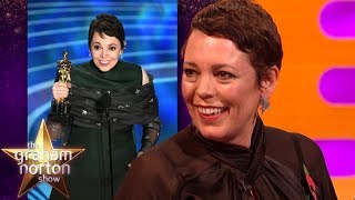 Olivia Colman Cant Remember The Oscars  The Graham Norton Show [upl. by Yrogiarc]