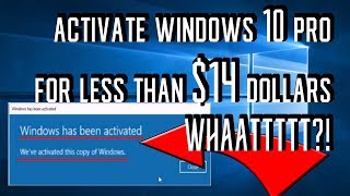 Buy Windows 10 Pro for less than 14 [upl. by Chantal588]