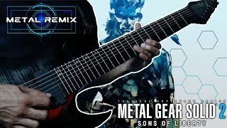 Metal Gear Solid 2 Main Theme  METAL REMIX by Vincent Moretto [upl. by Kerstin]