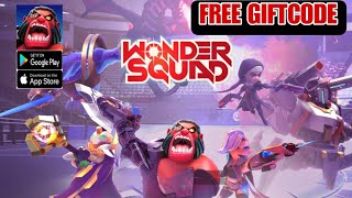 Wonder Squad Gameplay New Cbt amp Free Giftcode  RPG Game Android [upl. by Edrick]