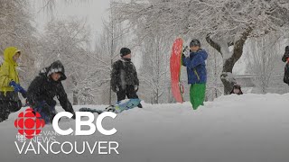 Snow day declared at some BC schools [upl. by Nevlin]