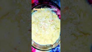 Sweet potato pudding for kids puddingkheerkheerrecipe sweetpotatoshortvideo likesharesubscribe [upl. by Kcirdneked]