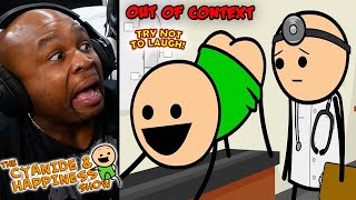 Cyanide And Happiness Try Not To Laugh Challenge That Is Scary 2 [upl. by Llewsor]