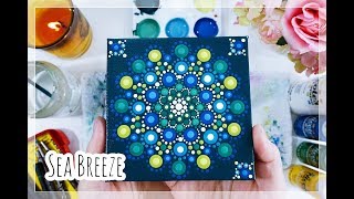 Easy Mandala Dot Painting  Tutorial Long Version [upl. by Reinhardt]