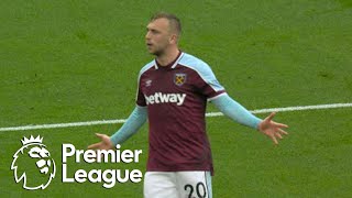 Jarrod Bowen snatches West Ham United lead against Manchester City  Premier League  NBC Sports [upl. by Dinah]