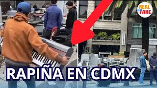 RAPIÑA tras desalojo del Centro Universitario de Música Fermatta en CDMX [upl. by Atcele]