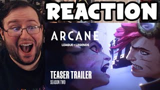 Gors quotArcane Season 2 Teaser Trailerquot REACTION YES [upl. by Nayrb40]