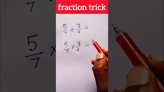 Fraction  math videos  shorts [upl. by Kcirtap124]