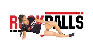 Rocktape  RockBalls  Glute Medius [upl. by Paresh]